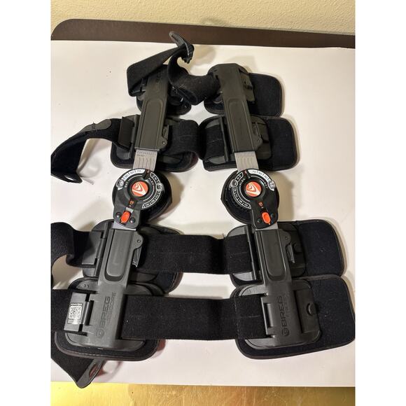 Breg T Scope Premier Post-Op Knee Brace Full Foam Black Please Read - Picture 1 of 6